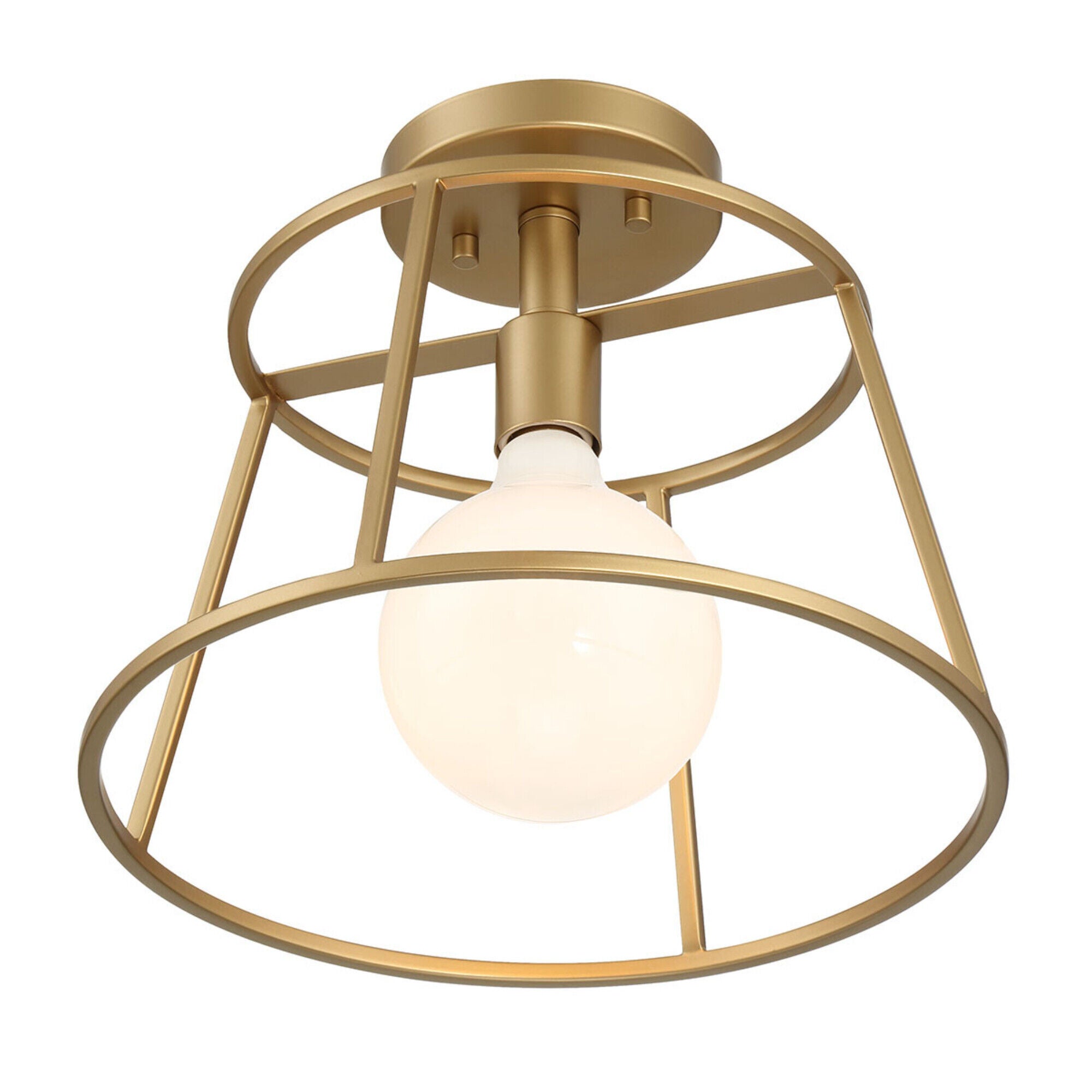 13 Inch Semi Flush Mount,